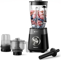 Compare Philips Blender, 1200W, 2L, Black, HR303300 at KSA Price