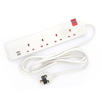 Compare Legrand Power Extension 4 Sockets 2Usb Ports 3M Long White at KSA Price