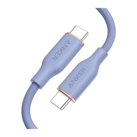 Compare Anker PowerLine III Flow USBC to C Cable 100W 3 feet Purple at KSA Price