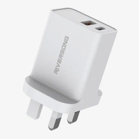 Compare Riversong Wall Charger QC 3.0 Fast Charging White at KSA Price