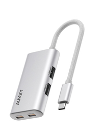Compare Aukey, Hub Converter 4in1, CA01, Silver  UHCA01SV at KSA Price