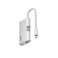 Compare Aukey, USB Hub 3in1, Silver  UHCUH01SV at KSA Price