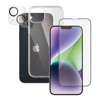 Compare PanzerGlass 3in1 Pack iPhone 2023 6.7 Clear at KSA Price