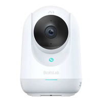 Compare Botslab C222 Indoor Cam2K 360° WiFi Human & Motion Detect White at KSA Price