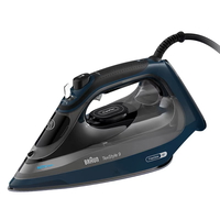 Compare Braun Steam Iron, 0.33L, 3200W, Dark Blue  BRSI9682DB at KSA Price