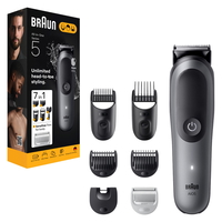 Compare Braun Series 5 AllinOne, 7in1 Grooming Kit, Grooming Kit, Wet & Dry, Grey – AIO5520 at KSA Price