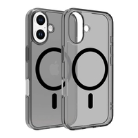 Dviced Magsafe iPhone 16 smoke case, Black