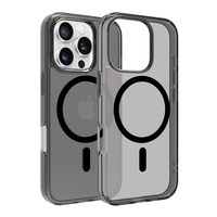 Dviced Magsafe iPhone 16 Pro smoke case, Black