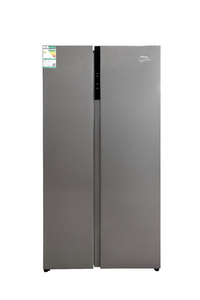 Compare Fisher Side by Side Refrigerator, 18.8 Cu.ft, Inverter Compressor, Silver – FRSSIH650CSW at KSA Price