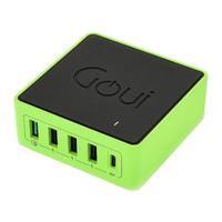 Compare Goui Kimba Lite 5 Port Powerful Desktop Charger Black at KSA Price