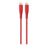 Compare Goui  Silicon Type C to Type C  1.5Mtr Cable Red at KSA Price