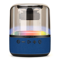 Compare Promate LumiSound® 360° 10W Surround Sound Speaker Blue at KSA Price