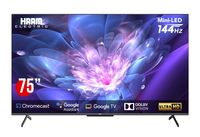 Compare Haam, TV, 75 Inch, 4K UHD, Smart, Google TV, Mini LED, Builtin Receiver MiHM75UH795KGO144H at KSA Price