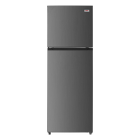 Haam 2 Doors Refrigerator, 11.7 Cu. Ft, Steel…