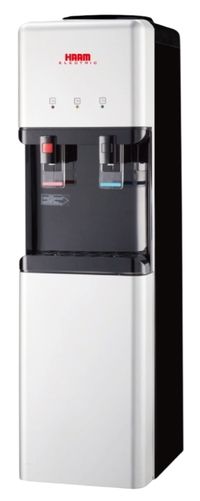 Compare Haam Water Dispenser, Hot  Cold, 2 Taps, Silver – LMYL11169B at KSA Price