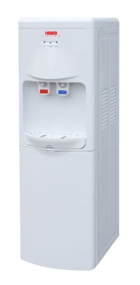Compare HAAM Water Dispenser Stand Hot  Cold, 2 Taps, White – LMYL156B220 at KSA Price