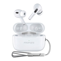 Compare Promate Bluetooth v5.3 TWS EarPhones intellitouch White at KSA Price