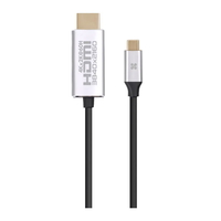 Compare Promate 4K x 2K @60Hz Support USBC to HDMI 1.8m Silver at KSA Price