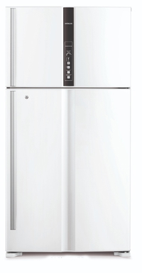 Compare Hitachi Refrigerator, Top Freezer, 24.8 Cu.ft, White  RV905PS1KV1TWH at KSA Price
