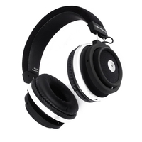 Compare Lavvento Headphone Bluetooth 5.0 Leather headband, Black at KSA Price