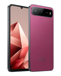 Compare Infinix Hot 60i, 128GB, 4GB, 5G, Dual SIM – Plum Red at KSA Price