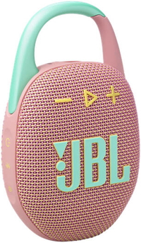 JBL CLIP 5 Portable Bluetooth Speaker-Pink