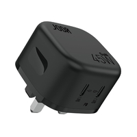 Compare JODAWall Charger GaN  VoltPod 45, USB Charger, 45W, USBC, Black  WC015ABUN1 at KSA Price
