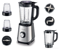 Compare Kenwood Blender 1000W, 1.5L, Glass, Silver, OWBLM45.885SS at KSA Price