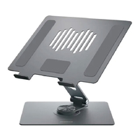 Compare Momax 360 Rotatable Tablet and Laptop Stand Space Grey at KSA Price