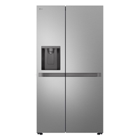 Compare LG Side By Side Refrigerator, 22.1 Cu.Ft, Silver  LS25NBLSIK at KSA Price