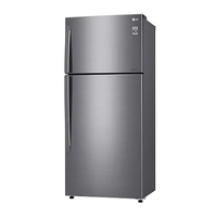 LG Top freezer, refrigerator, 15.4 cu.ft, silver…