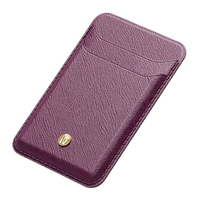 Compare Levelo Bond MagSafe Card Holder Wallet Purple at KSA Price