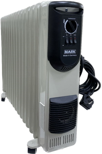 Mark German Oil Heater, 12 Fins, 2500 Watt -…