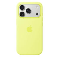 Compare iPhone 17 Pro Silicone Case with MagSafe – Neon Yellow at KSA Price
