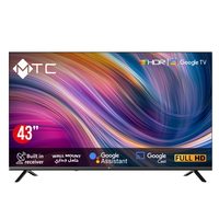 Compare MTC TV 43 Inch Full HD Smart DLED With Wall Bracket – MT43FH450GO at KSA Price
