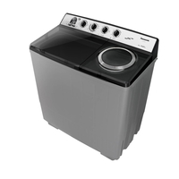 Compare Panasonic Twin Tub Washing Machine 14 kg Grey, NAW14XG1BSA at KSA Price
