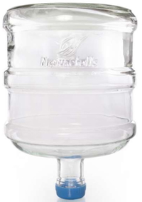 Compare Naturefalls Water Dispenser Bottle, 10 Liters, Glass, Transparent  A014 at KSA Price