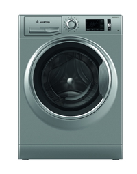 Ariston Front Load Washing Machine 9 kg, Silver,…