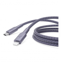Compare Powerology Braided USBC To Lightning Cable Purple at KSA Price