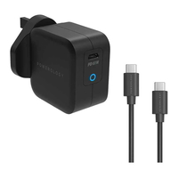 Powerology Ultra Compact 61W PD GaN Charger…