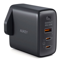 Compare Aukey 65W PD&Super Fast Wall Charger Power Technology Black at KSA Price