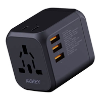 Compare Aukey Union One 30W PD Travel Adapter TypeC PD+3 USBBlack at KSA Price