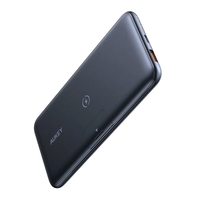 Compare Aukey Stand Wireless Charge PBank 18W 3.0 10,000 mAh Black at KSA Price