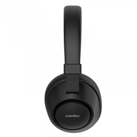 Compare Porodo Soundtec Deep Sound Wireless OverEar Headphone Black at KSA Price