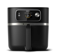 Compare Philips Airfryer Combi XXL Digital, 8.3L, 2200W, Black  HD988091 at KSA Price