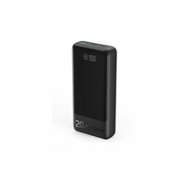 Ravpower Power Bank 20W , 20000mAh, Black -…