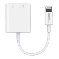 Compare Recci Mob 2in1 Cable 105mm with Lightning  port White at KSA Price