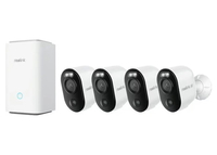 Compare Reolink Home Hub Wireless WiFi Indoor 4× Argus 3 Ultra 4K 8MP Battery Security Camera Kit with Solar Panel, White  BWS4KC01W644 at KSA Price
