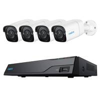 Compare Reolink NVS8 Smart PoE Kit Wired Indoor & Outdoor Security Camera System, 3K 5MP, Black  PS2KB028 at KSA Price