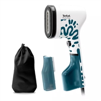 Compare Tefal Portable Iron, 1300W, 0.19L, Blue & White, DT2040M0 at KSA Price